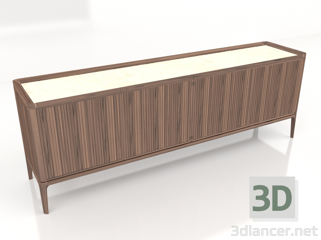 modello 3D Buffet Neverfull Basso 254 - anteprima