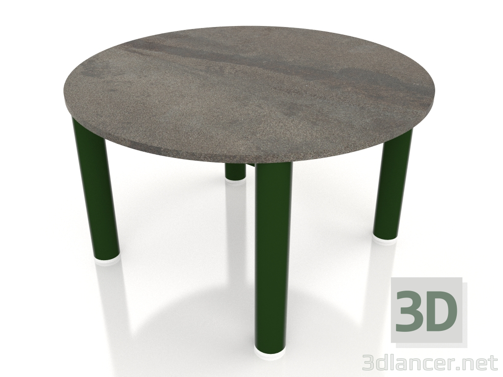 3d model Mesa de centro D 60 (Verde botella, DEKTON Radium) - vista previa