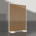 3d model Partition made of artificial wood and aluminum 120x170 (Roble golden, Agate gray) - preview