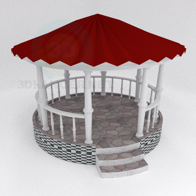 Modelo 3d Mirante - preview