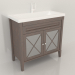 3D Modell Sideboard Palermo 90 (heller Nussbaum) - Vorschau