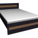 Modelo 3d Cama de casal 140 x 220 - preview