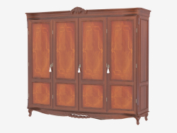 Four-door wardrobe DG244LN