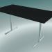 3d model Mesa abatible con patas en T rectangular (1400x700mm) - vista previa