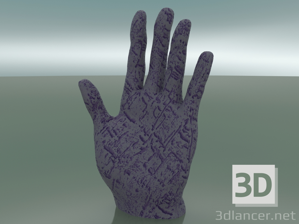 Modelo 3d Escultura Buongiorno (Goodmorning) (Roxo) - preview