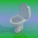3D modeli WC - önizleme