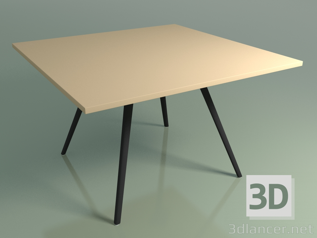 3d model Mesa cuadrada 5413 (H 74 - 119x119 cm, laminado Fenix F03, V44) - vista previa