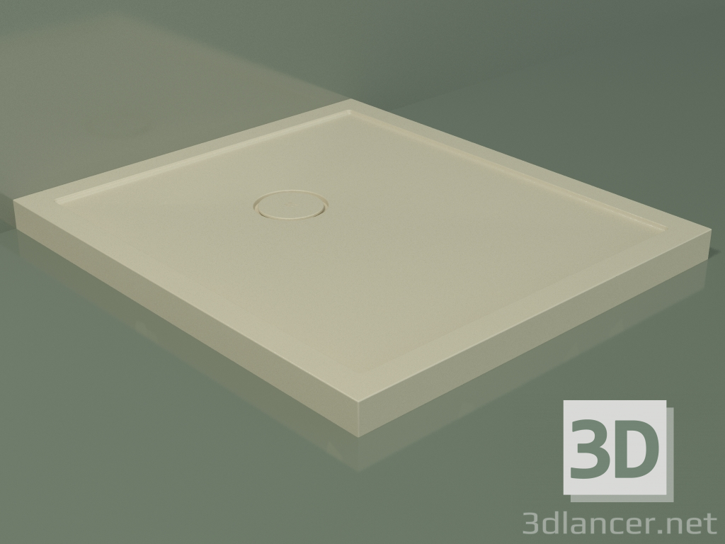 3d model Shower tray Medio (30UM0137, Bone C39, 80x90 cm) - preview