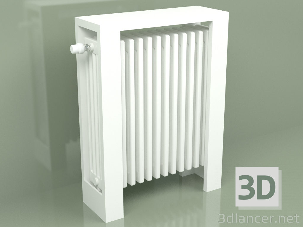 3d model Delta Bar Radiator (H750 L700 B177, RAL - 9016) - preview