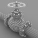 3d model Ball valve. - preview