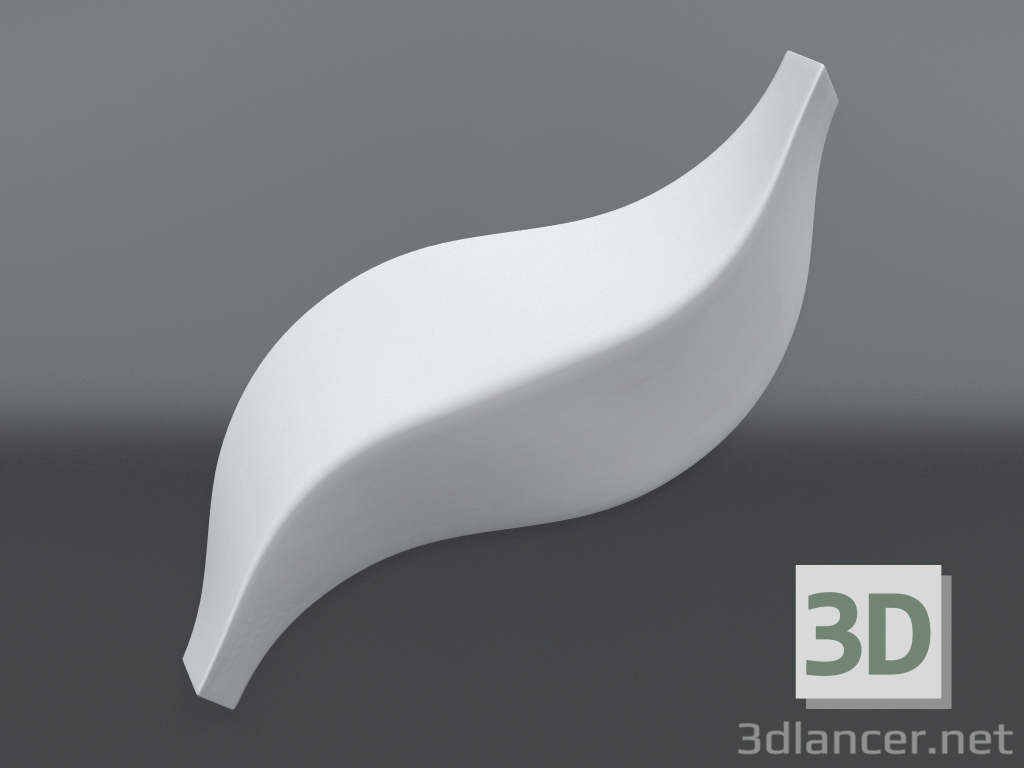 3d model Gypsum 3d panel M-402 - preview