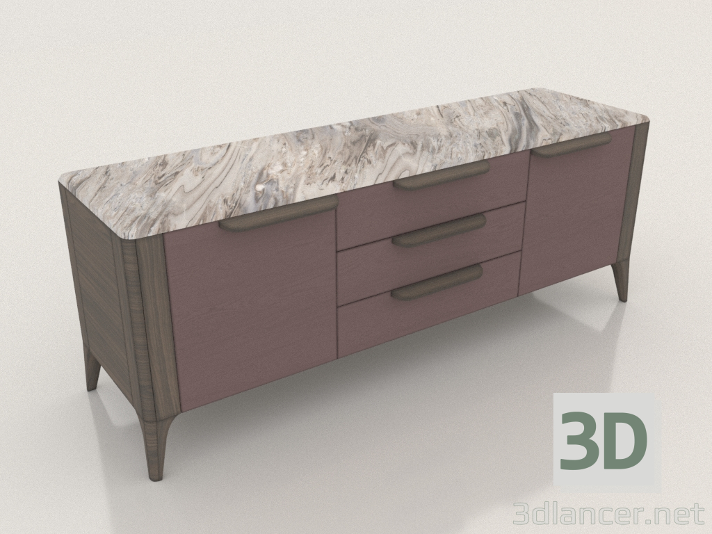 3d model Soporte de TV (Calypso) - vista previa