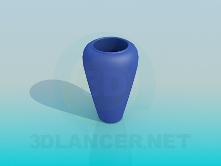 Modelo 3d Vaso para flores - preview