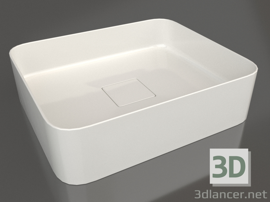 modello 3D Lavabo 46x39x12,5 cm - anteprima