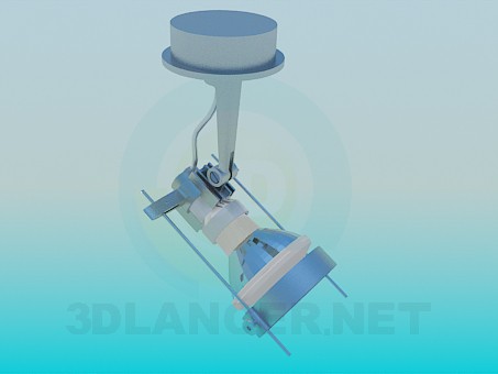 3d модель Точковий світильник – превью