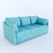 3D Modell Sofa MOON 111 - Vorschau