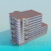 3d model Edificio - vista previa