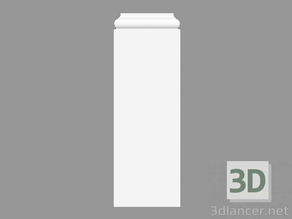 Modelo 3d Pilastra K202 (18,5 x 4,1 x 54,1 cm) - preview