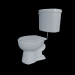 3D Modell WC-Schüssel - Vorschau