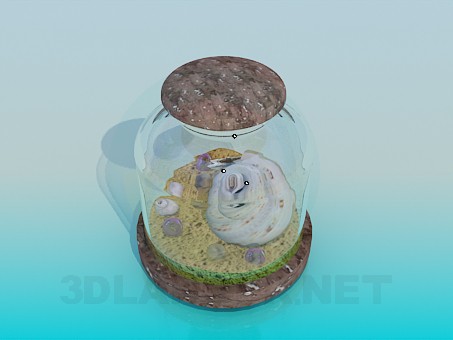 3d model Marine souvenir - preview