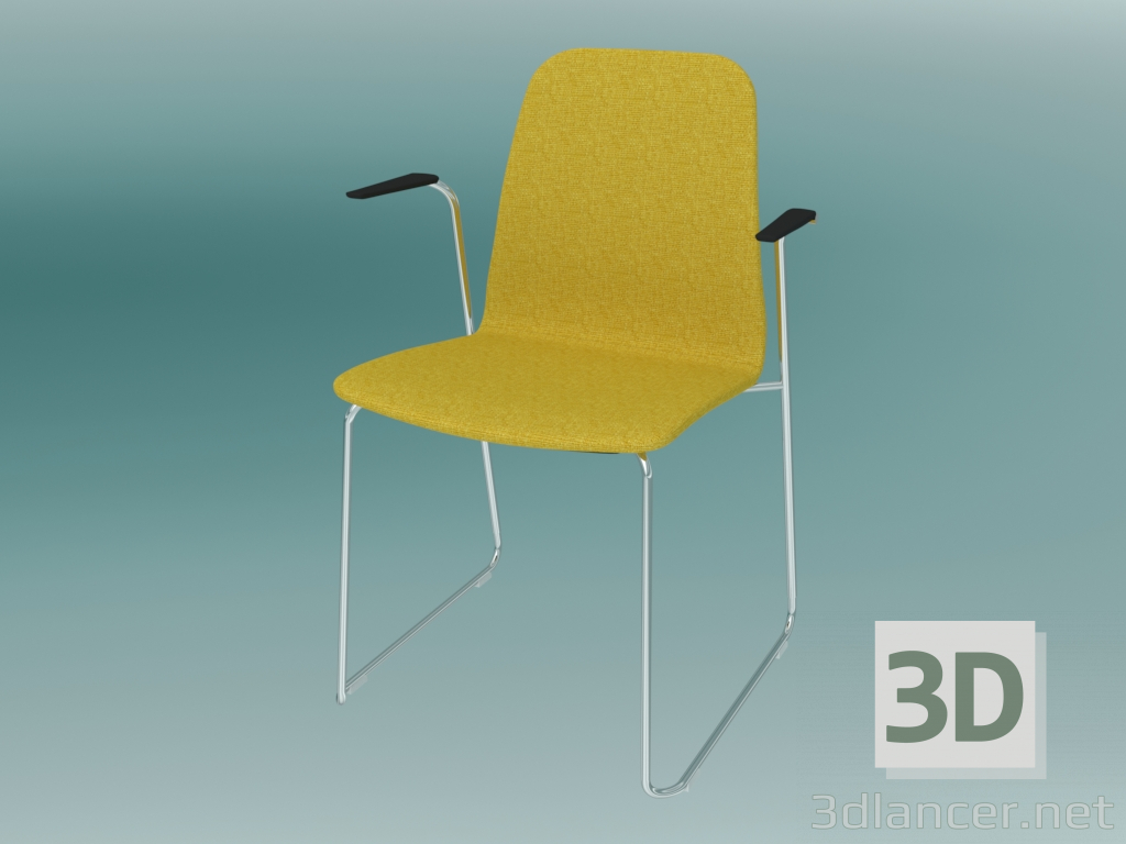 3d model Silla de visita (K41V3 2P) - vista previa