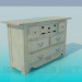 3d model Chest of drawers - preview