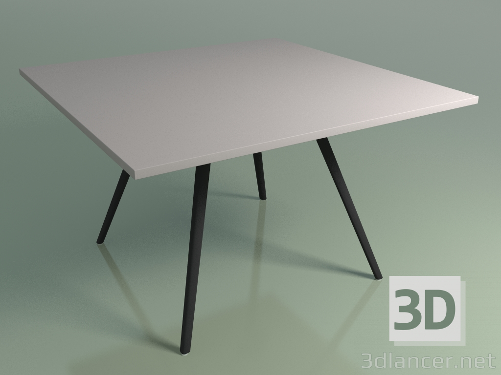 3d model Mesa cuadrada 5413 (H 74 - 119x119 cm, laminado Fenix F04, V44) - vista previa