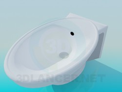 Oval tub