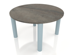 Table basse D 60 (Gris bleu, DEKTON Radium)