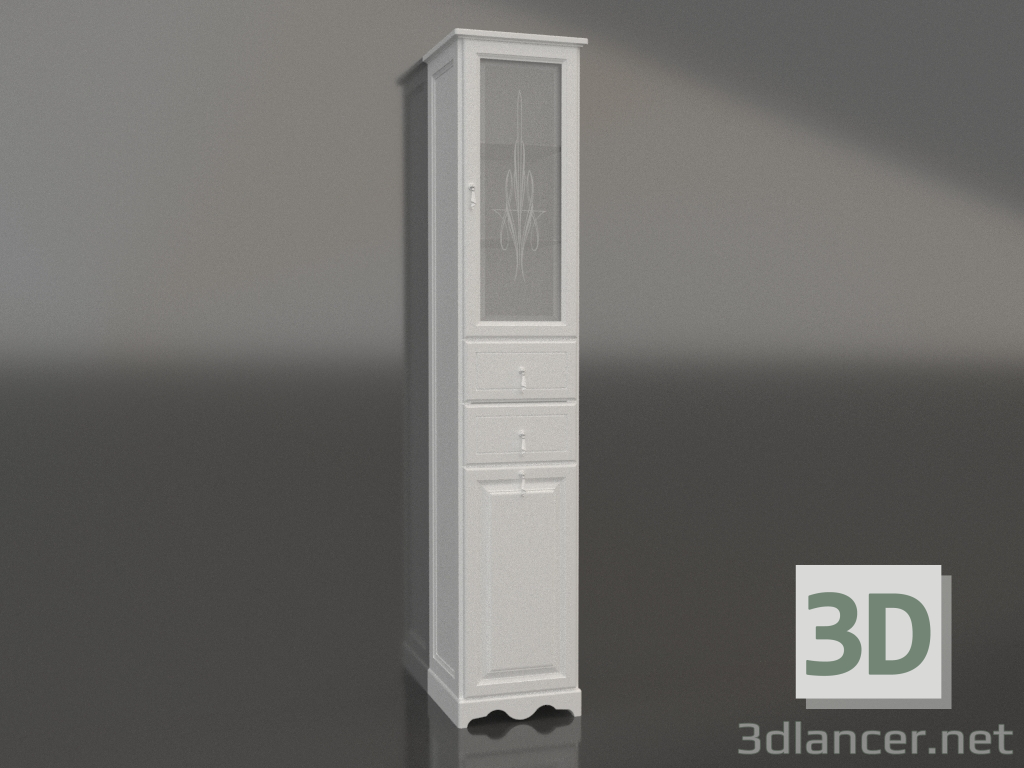 modello 3D Astuccio Tibet (bianco, a destra) - anteprima