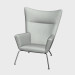 3d model Sillón (CH445) - vista previa