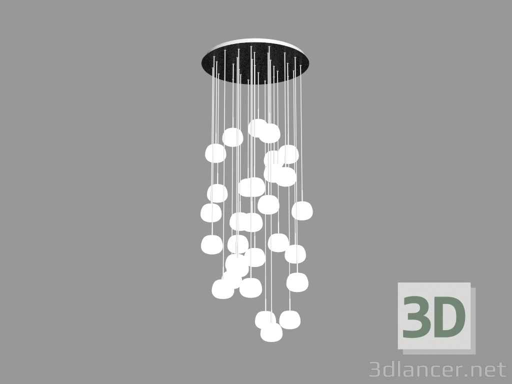 3d model Ceiling lighting fixture F07 A31 01 - preview