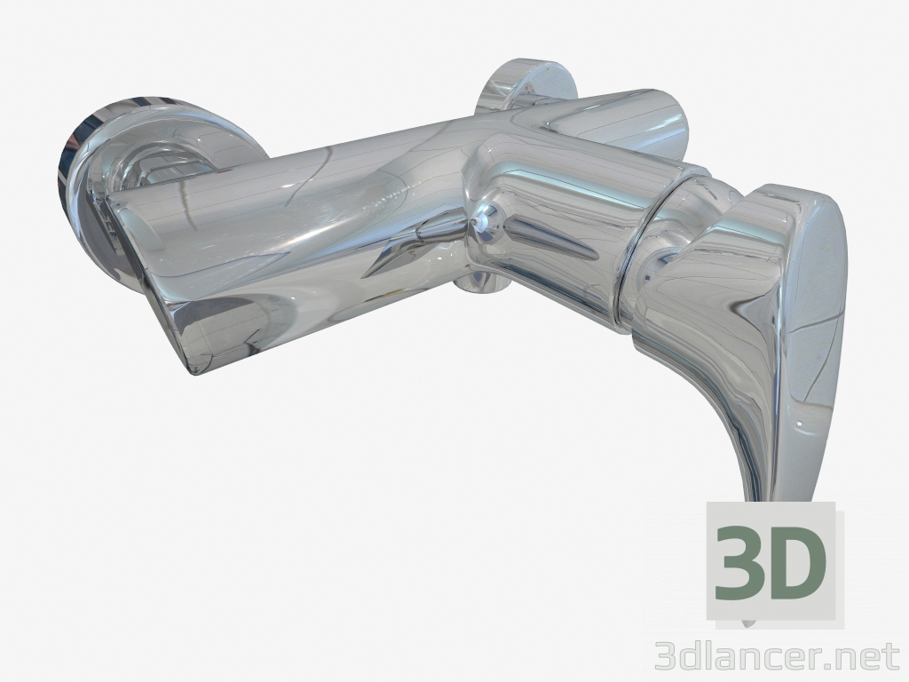 Modelo 3d Misturador para duche sem kit de duche Cynia (BCY 040M) - preview