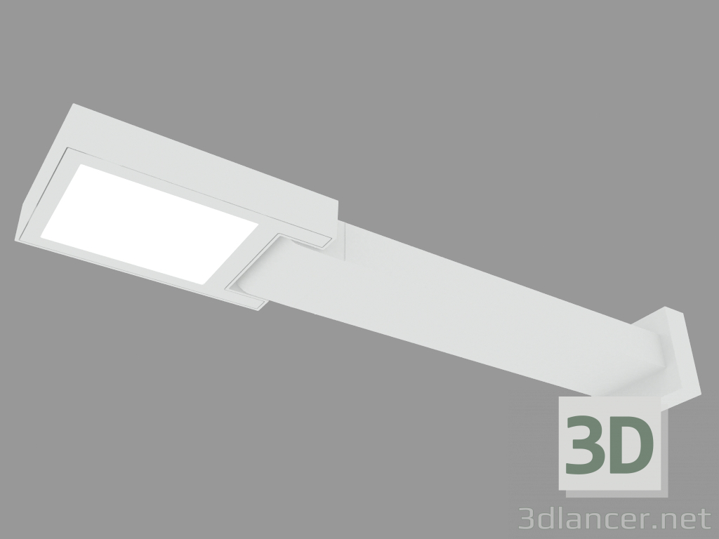 3d model Reflector MOVIT RECTANGULAR CON BRAZO 130mm (S3010N) - vista previa