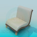 3d model Sillón bajo - vista previa