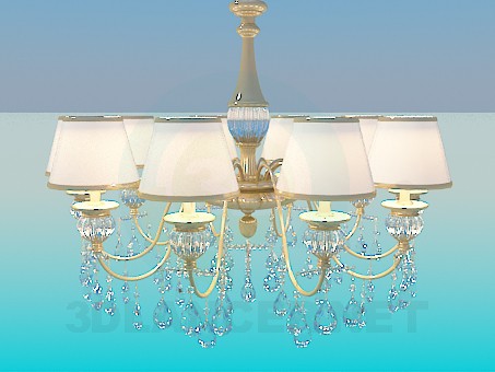 3d model Classic chandelier - preview