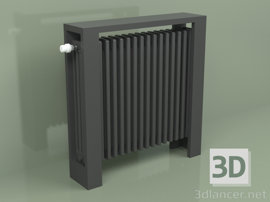 3d model Delta Bar Radiator (H750 L900 B139, RAL - 9005) - preview