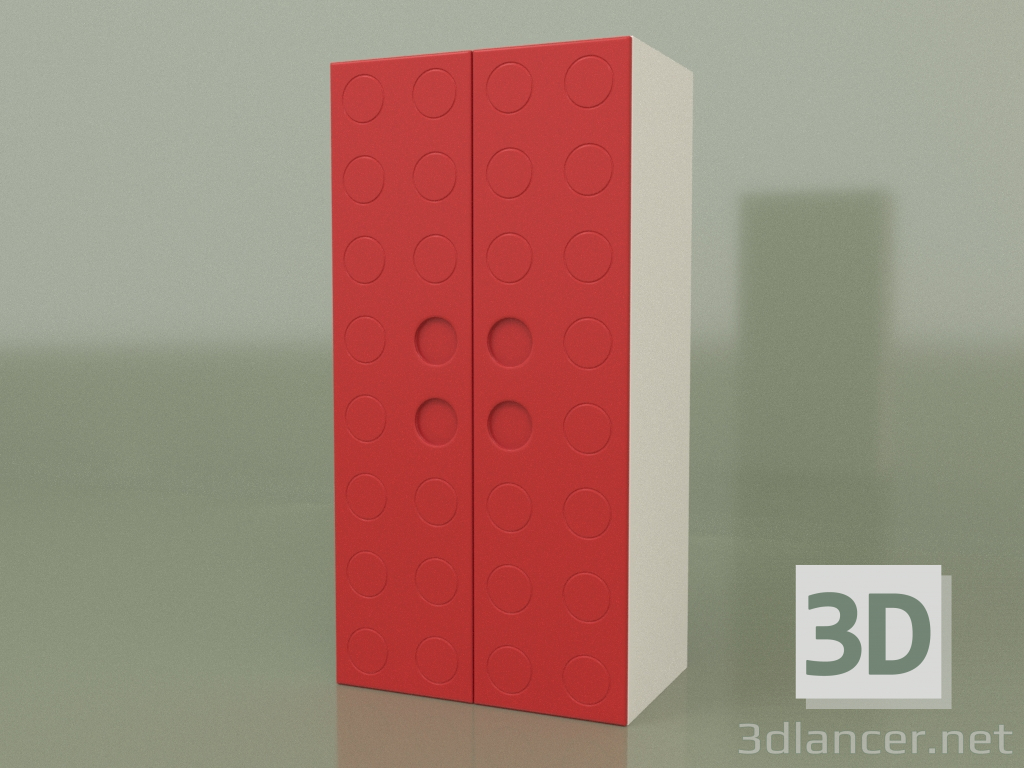 Modelo 3d Guarda-roupa duplo (Chili) - preview