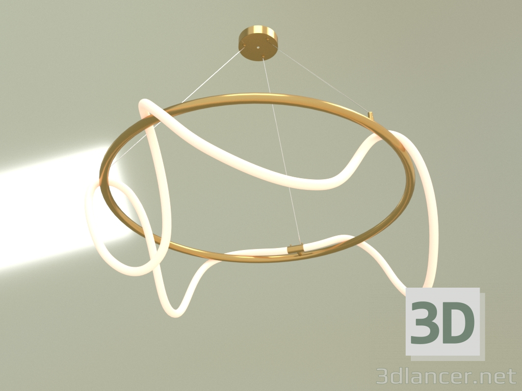 modello 3D Lampadario CORDA D800 4000K GD 10021 - anteprima