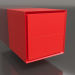 3d model Mueble TM 011 (400x400x400, naranja luminoso) - vista previa