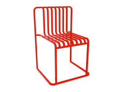 Chaise de salle à manger (rouge)