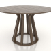 3d model Dining table Ø 1200 mm (lightened ash walnut) - preview