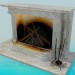 3d model Chimenea - vista previa