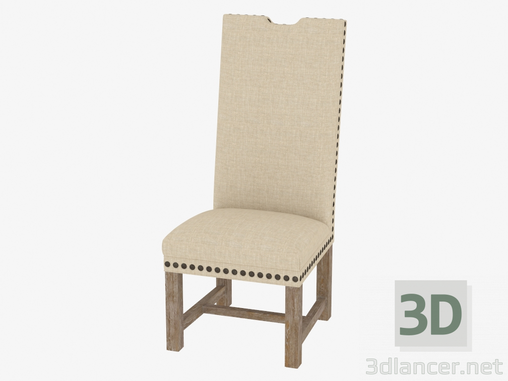 3d модель Стілець обідній LOMPRET LINEN CHAIR (8826.1301) – превью