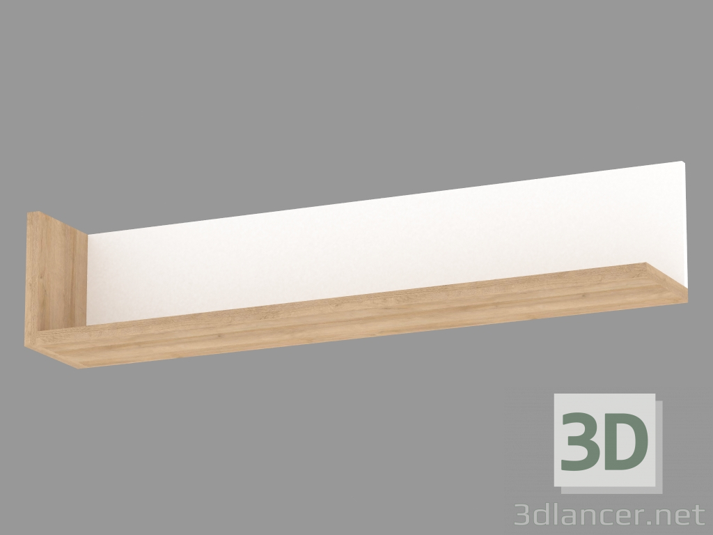 modello 3D Scaffale (TYPE LYOP01) - anteprima