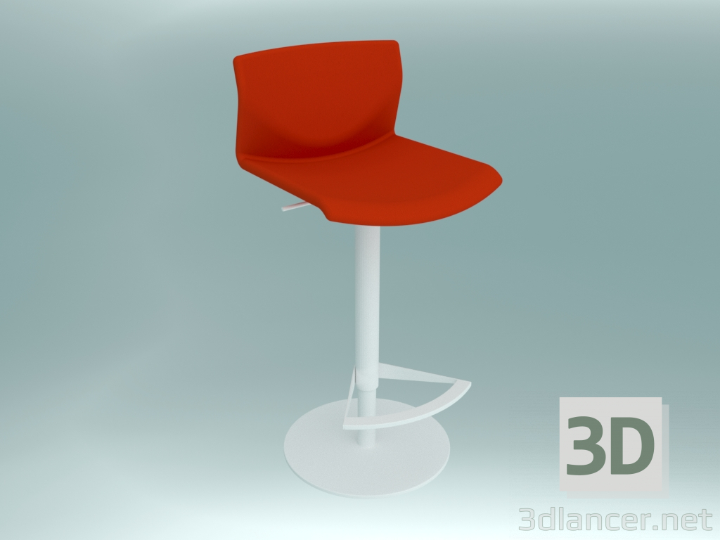 3d model Taburete de bar KAI (S39 ecoleather) - vista previa