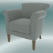 3d model Sillón Denver (gris) - vista previa