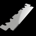 3d Single Edge Blade or Razor model buy - render