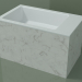 3D modeli Tezgah üstü lavabo (01R132102, Carrara M01, L 60, P 36, H 36 cm) - önizleme