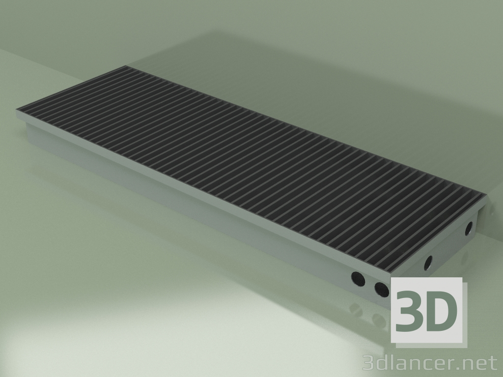 3d model Duct convector - Aquilo F1Т (340x1000x90, RAL 9005) - preview